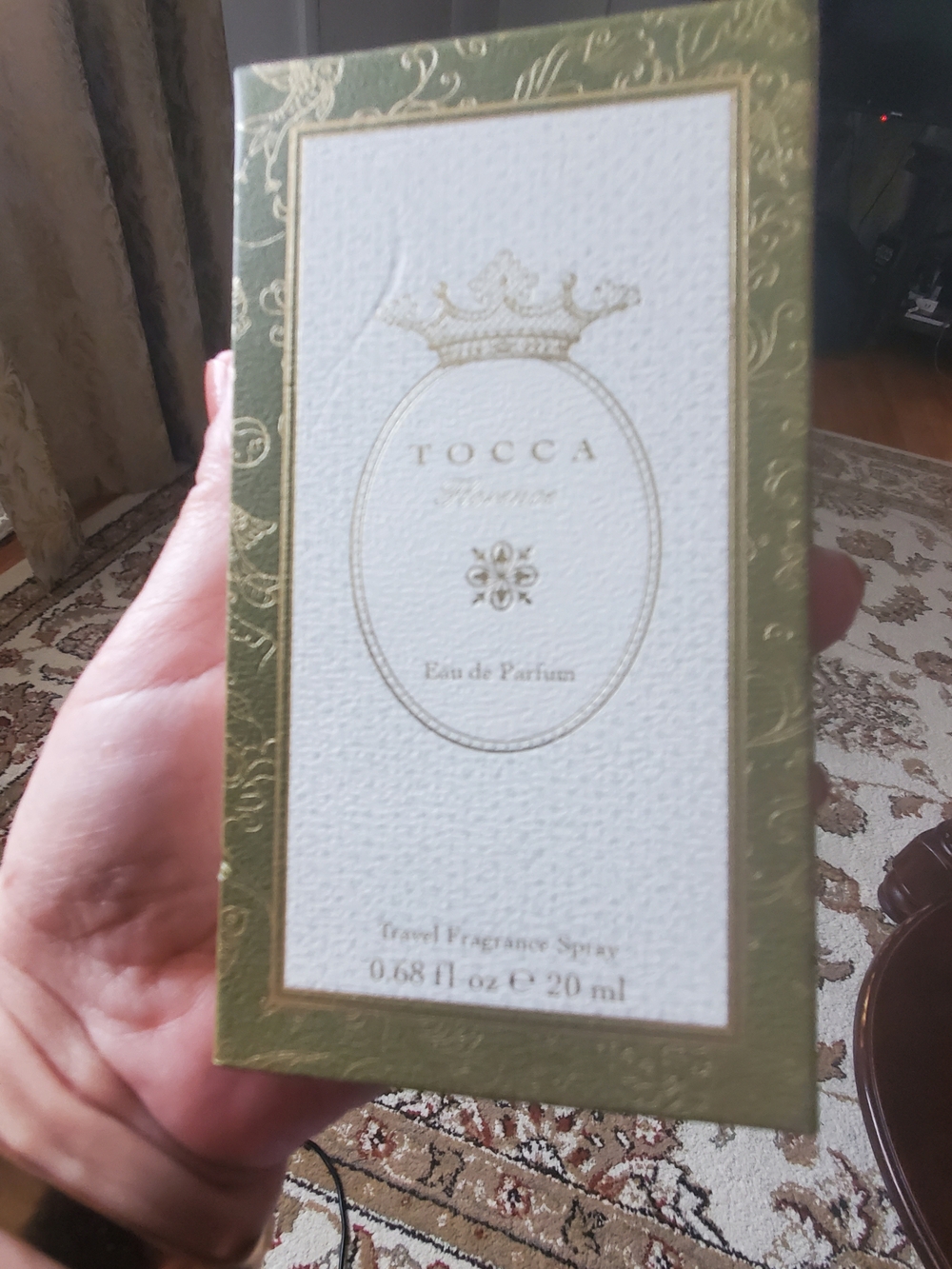 Tocca Florence Eau de Parfum Travel Spray - Green & White Box 68 Fl New